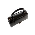 バレンシアガ アワーグラス トップハンドル バッグ シャイニーカーフスキン